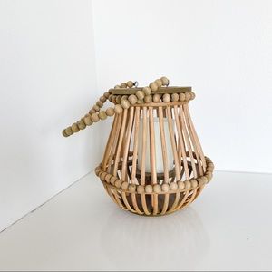 Bohemian Wicker Lantern